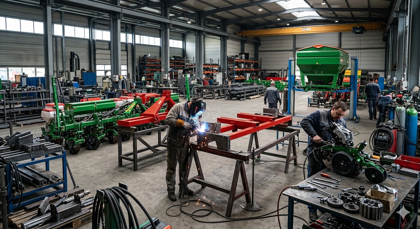 Fábrica de Equipamentos Agrícolas para Plantio